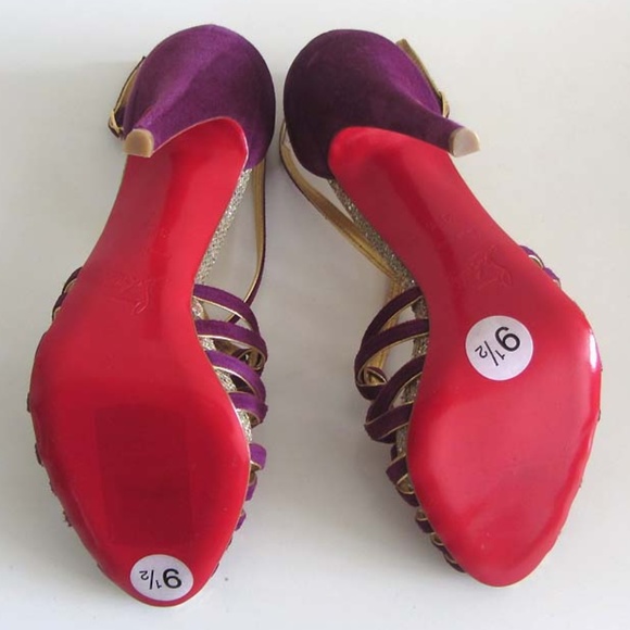 CHRISTIAN LOUBOUTIN 8 Mignons strappy sandals 39.5 - Picture 4 of 8